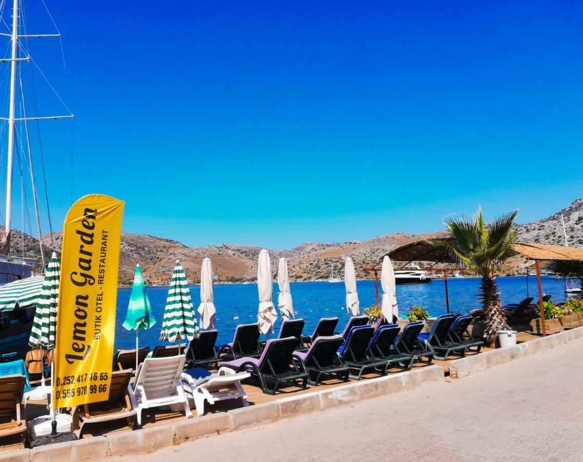 Lemon Garden Boutique Hotel Bozburun Eksteriør bilde